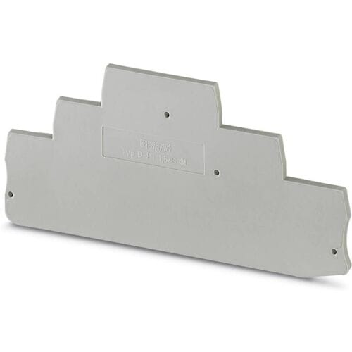 Phoenix Contact rijgklem afsluitplaat - grijs (D-PT 1,5/S-3L) per 50 stuks