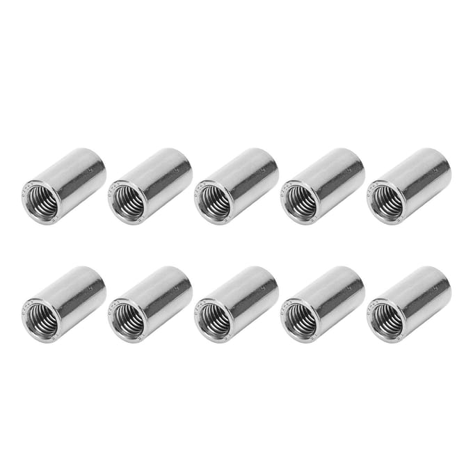 10 stuks Ronde Koppelmoer RVS Binnendraad M10 Connector Moer Kit voor Onderhoud