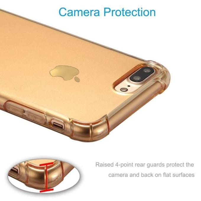 Hoesje iPhone 7/8 Plus - Okmall - Transparant - Flexibel - 360° Bescherming - Extreem Dun transparant