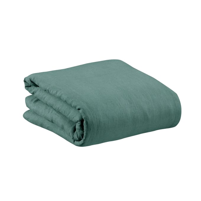 Dekbedovertrek stonewashed katoen Vivaraise Zeff