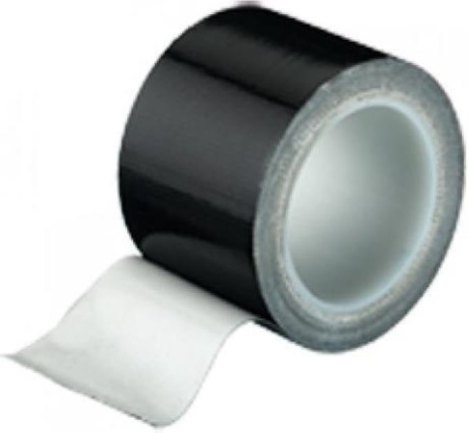 Watervast textband 38mmx4m zwart Deltafix
