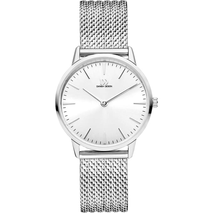 Danish Design Akilia - Horloge Dames - Zilver - Analoog - 32 mm - Rond - Luxe - RVS