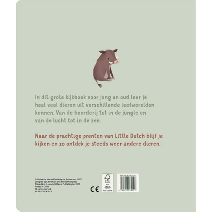 Mijn Eerste Dierenboek - Little Dutch - Mercis Publishing