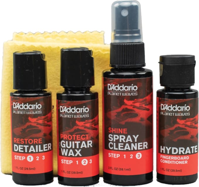 D'Addario PW-GCB-01 Instrument Care Essentials Onderhoudsset