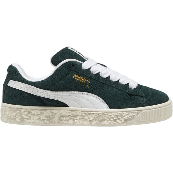 Lage schoen heren suede XL harig Ponderosa Pine/mat ivoor