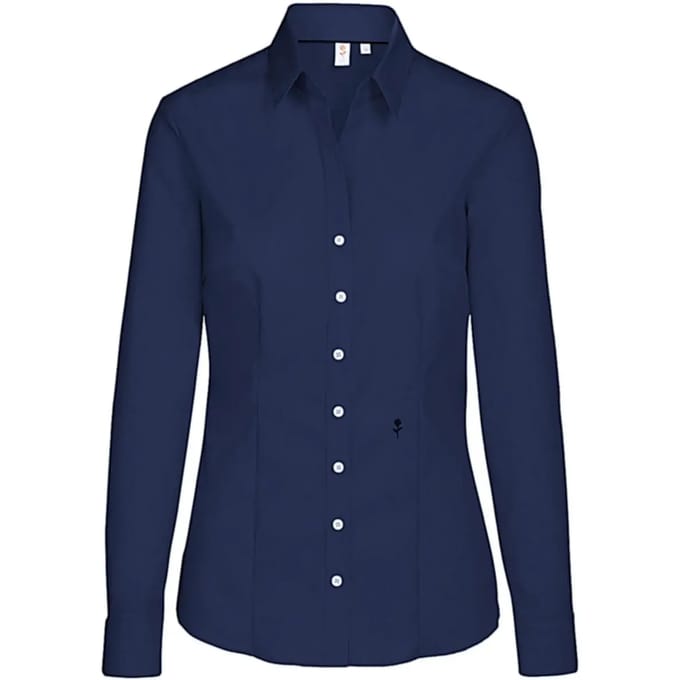 Damesblouse met lange mouwen Seidensticker Slim Fit 1/1 Kent
