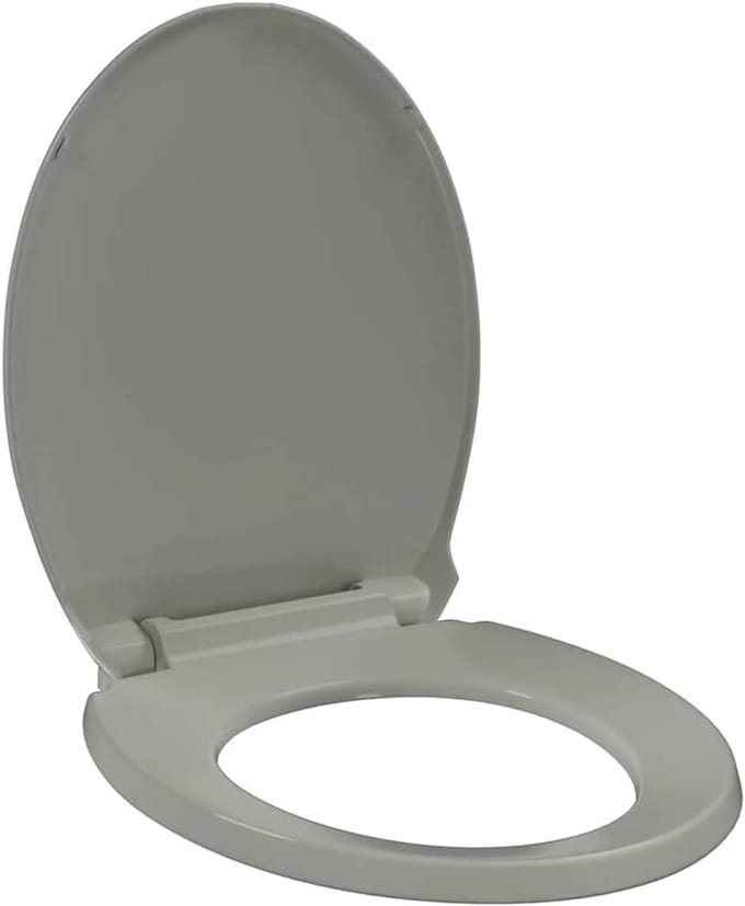 Ovale Toiletbril met Soft-Close en Verstelbare Montage