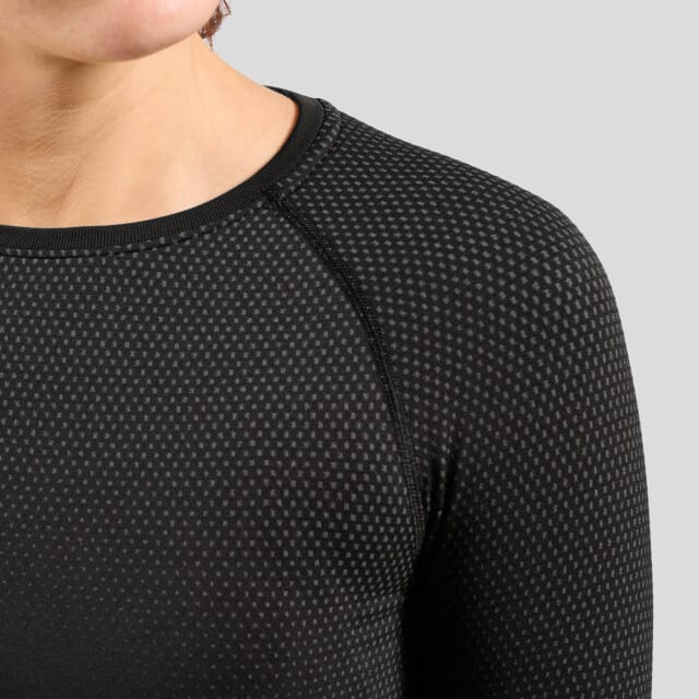Odlo Performance Light Lange Mouwen Thermoshirt Dames - Zwart - Maat L