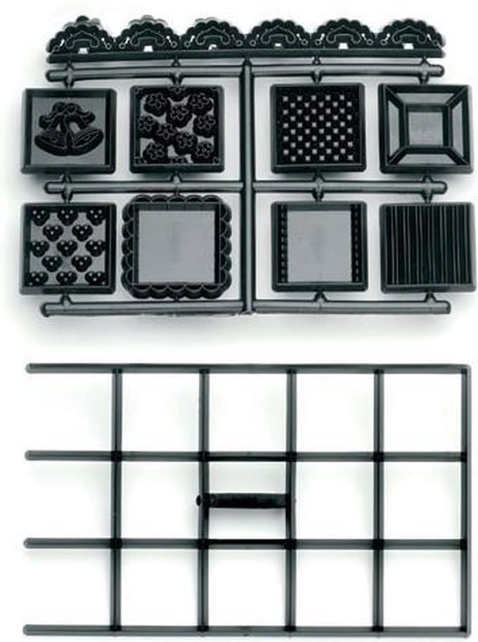Patchwork Cutter Patchwork Squares - blokjes uitsteekset met patronen
