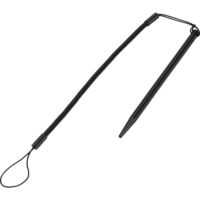Resistieve Stylus Pen met Veerkoord Precies Schrijven Draagbare POS Handtekening Stylus Pen Zwart Zwart Kort 92 met Kabel