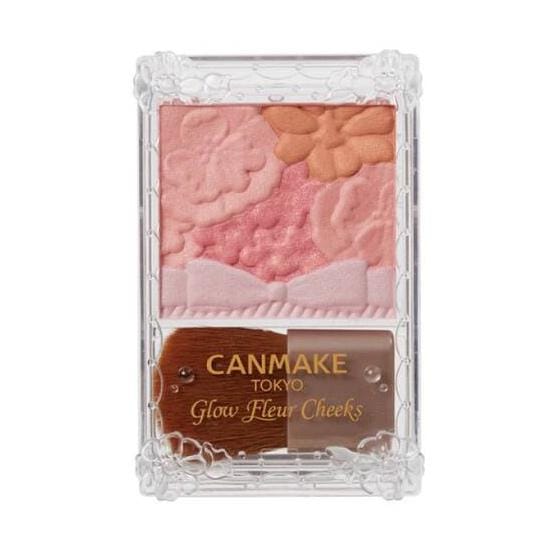 CANMAKE - Glow Fleur Cheeks - 6g - 01 Peach Fleur