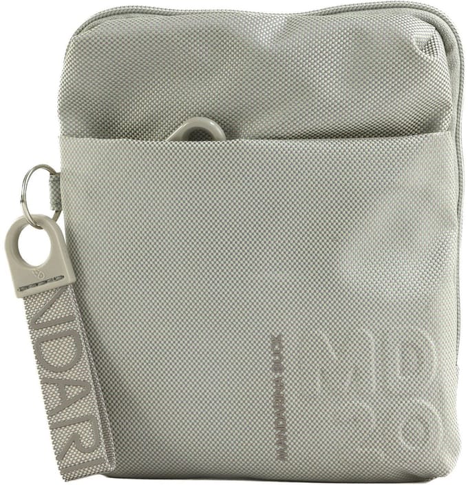 MANDARINA DUCK schoudertas MD20 Minuteria Cross Bag Cocoon Lichtgrijs