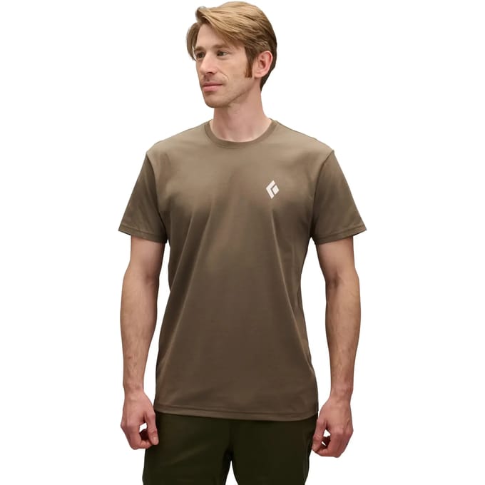 T-shirt Black Diamond Bd Backcountry Stamp