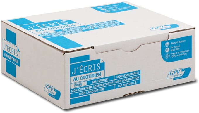 GPV enveloppen, C6, 114 x 162 mm, wit, zonder venster