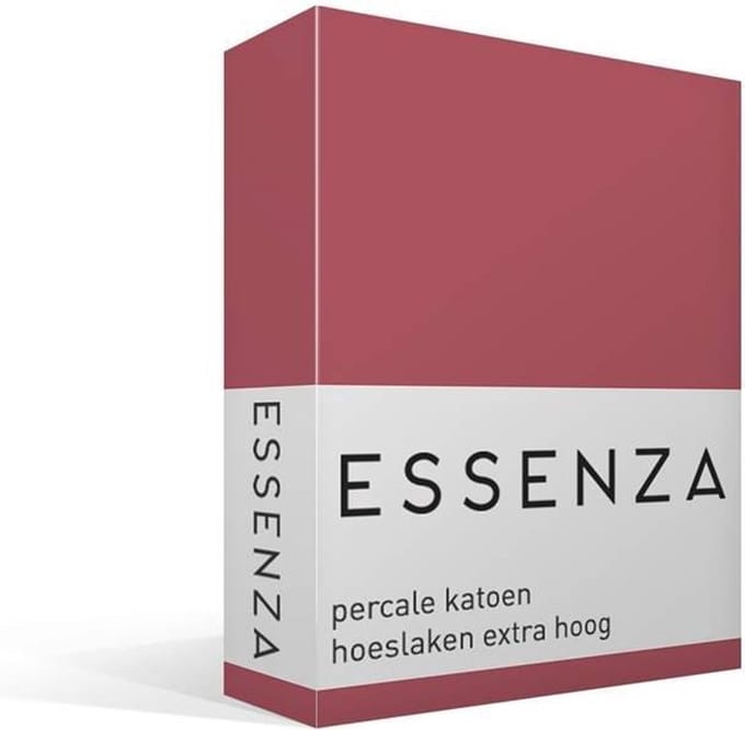 Essenza Premium Percale Hoeslaken - Mauve 90x220