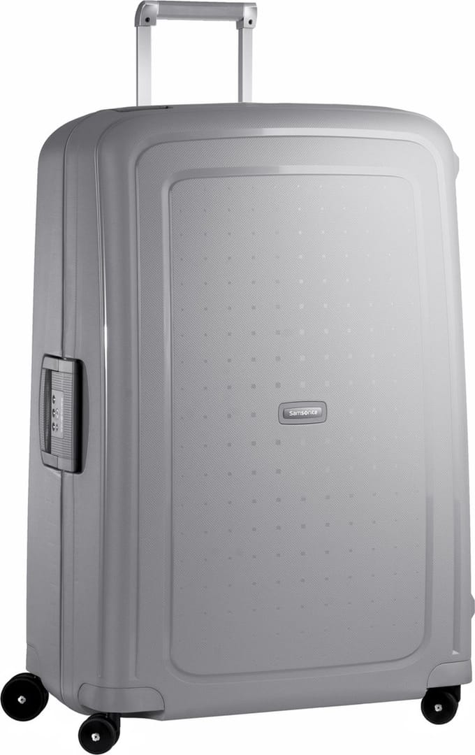Samsonite Koffer - S'CURE SPINNER 81/30 (Groot) Zilverkleurig