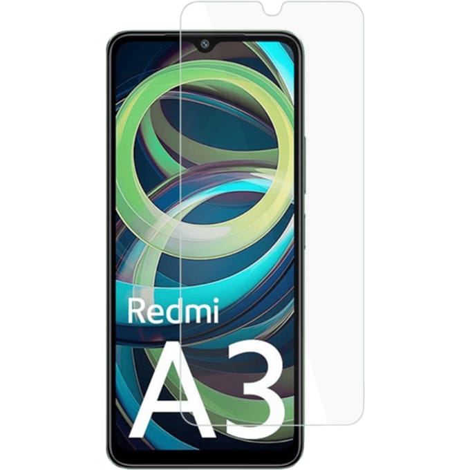 Amorus Xiaomi Redmi A3 4G Screenprotector Gehard Glas Transparant