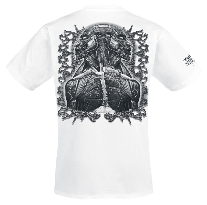 Tool T-shirt - Double Image - S tot XXL - voor Mannen - wit