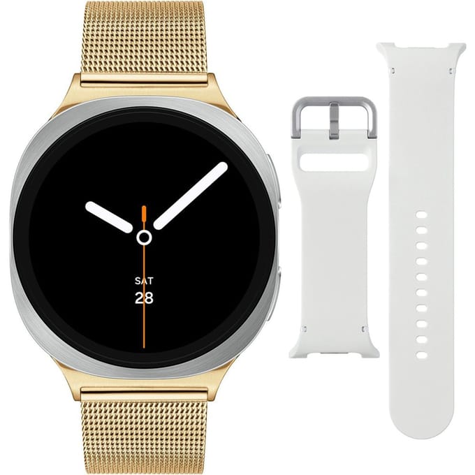 Samsung Special Edition Galaxy Watch 8 Zilver/Goudkl Mesh 44mm