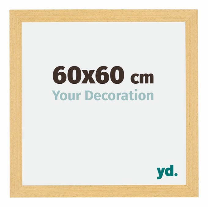 Your Decoration - Fotolijst 60x60 cm - MDF - Beuken Decor - Mura