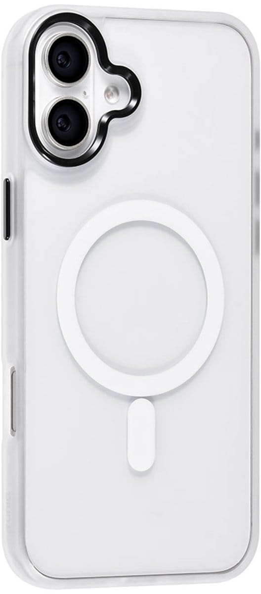 TUNIQ iPhone 16 Plus Back cover case - Magsafe - silicone - White