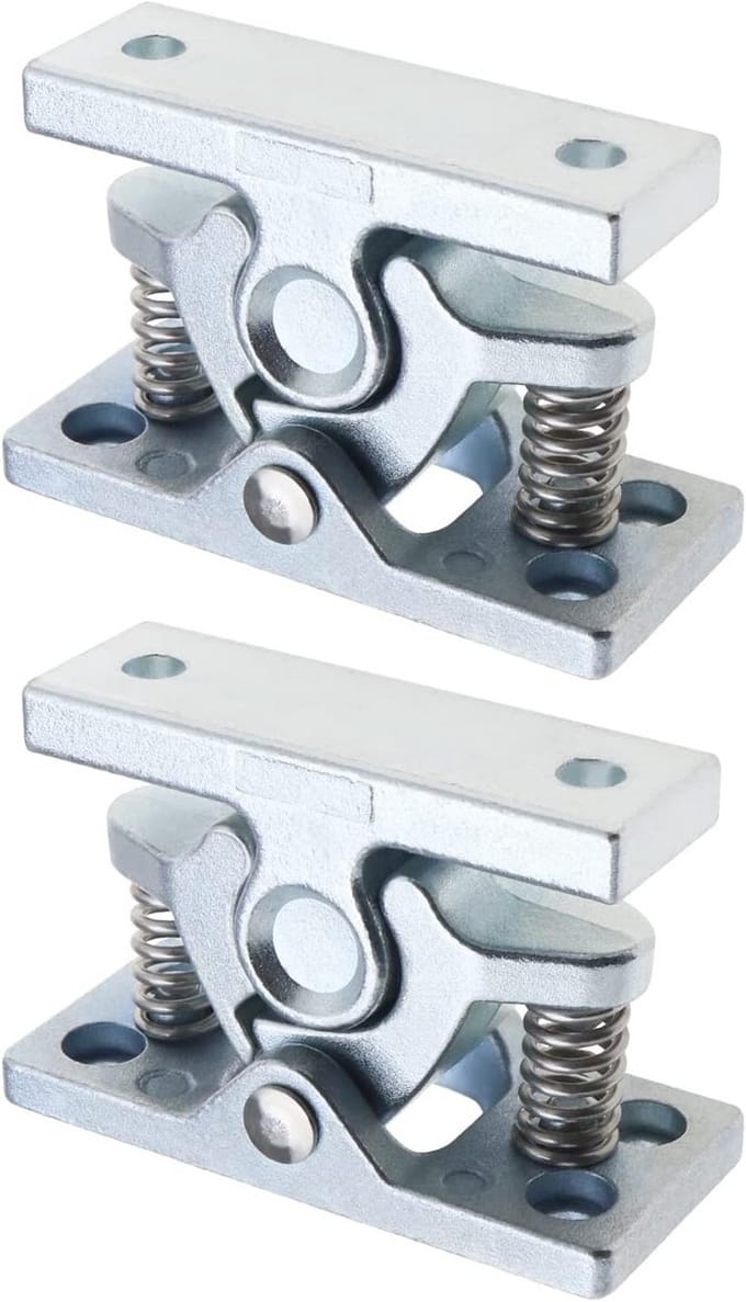 Heavy Duty Deurhouder Vangstop - 2 Stuks Deurclip voor Caravan en Boot