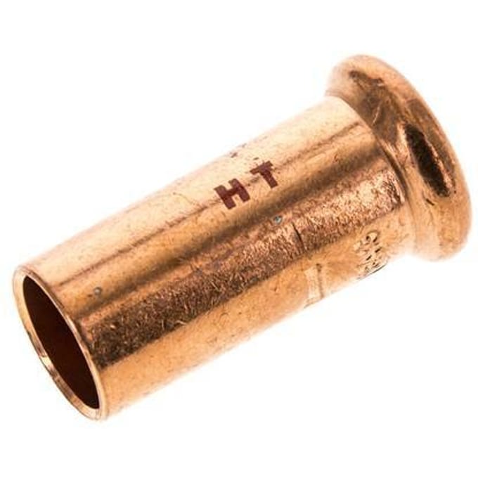 Perskoppeling - 15mm Persmof & 18mm Buiseinde - Koperlegering
