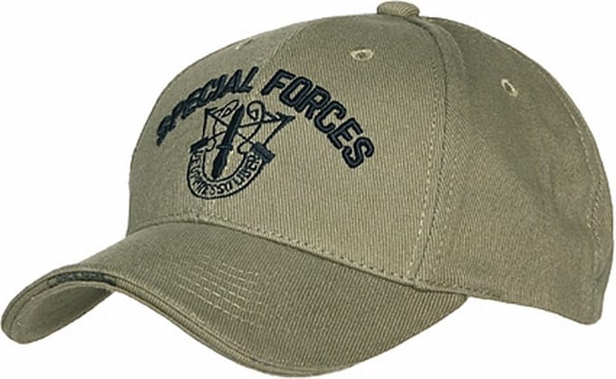 Fostex Garments - Baseball cap Special Forces (kleur: Groen / maat: NVT)