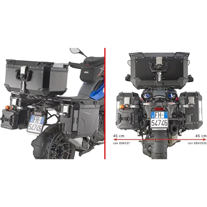 Motorfiets zijkoffersteun Givi BMW 1300GS (24)