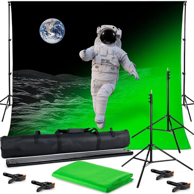 CLGP® Green Screen – Achtergronddoek – Fotostudio Doek