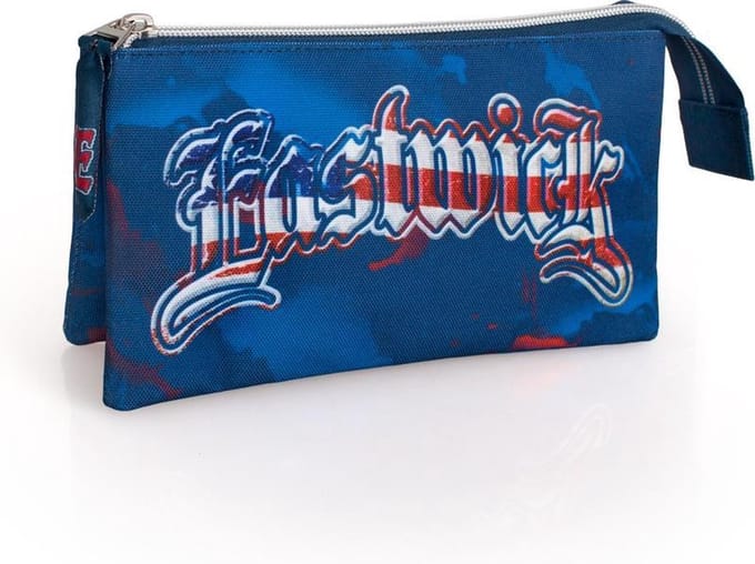Eastwick - Etui 3 Compartimenten - Vlag - 22 cm