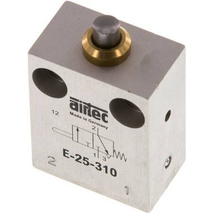 3/2 M5 NC Stangventiel 0-12bar/0-168psi Airtec