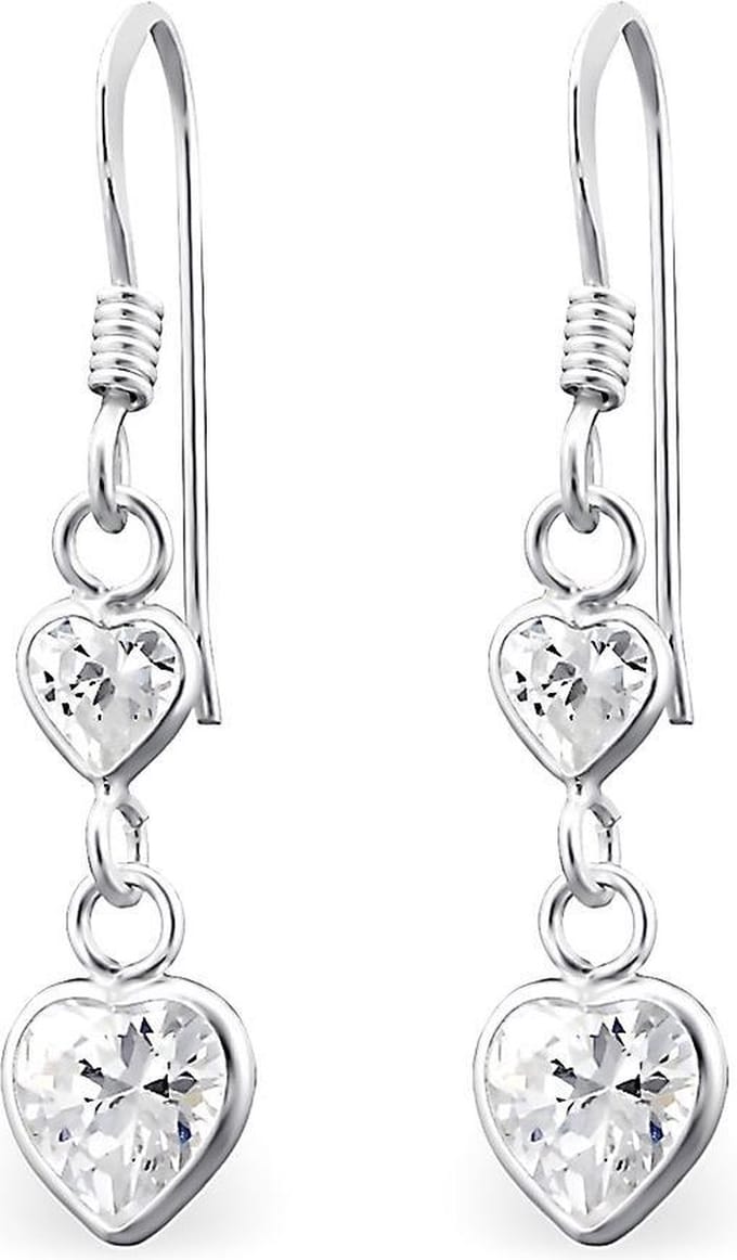 Montebello Oorbellen Adele - 925 Zilver E-Coating - Hart - 7x30mm