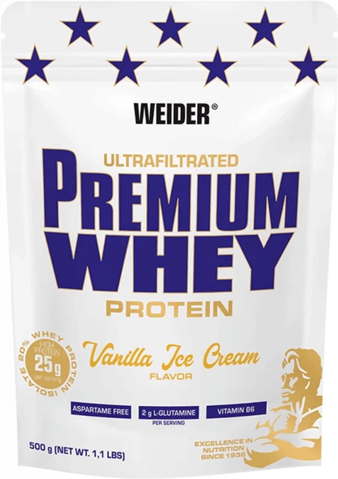 Weider Premium Whey (500g) Vanilla Ice Cream - Eiwitten - Wei-eiwit Mix