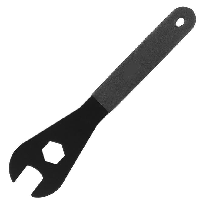 Clé à cône de moyeu Clé de jeu de direction Axe de broche Outil de réparation de vélo (19MM) black