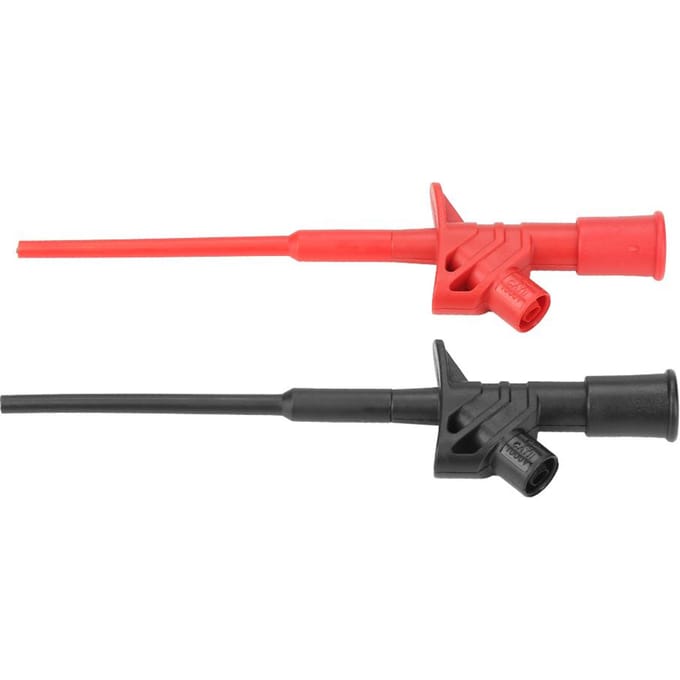 2 stuks P5004 Hoogspanning Flexibele Testsonde Geïsoleerde Snelle Professionele Testhaak Klem red