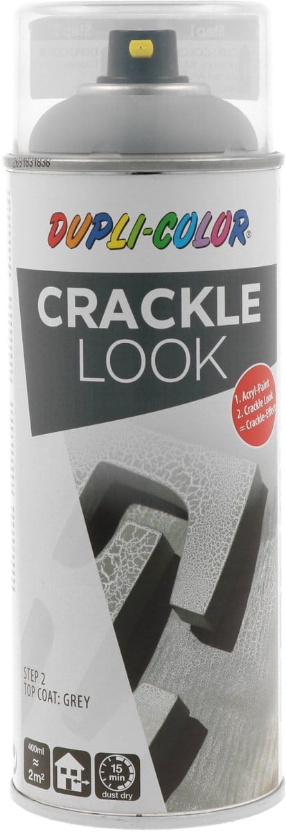 DupliColor Crackle Look RAL7000 Spuitbus 400ml