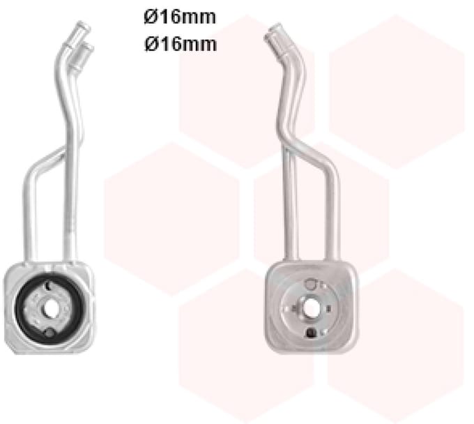 Van Wezel - OLIEKOELER VOOR SEAT LEON 1999-2004 036117021G