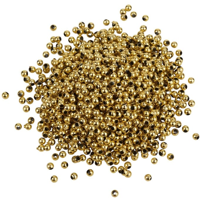VBS Waskralen, Ø 3 mm, 1.250 stuks - Goud
