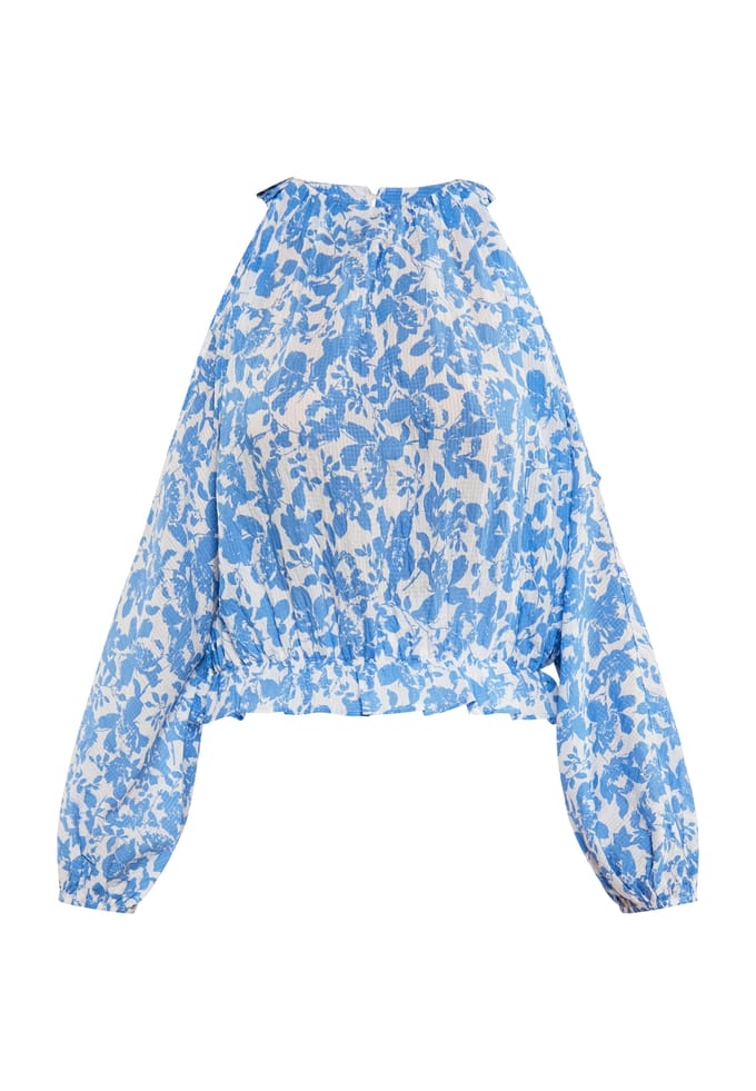 IZIA Blouse Dames blauw