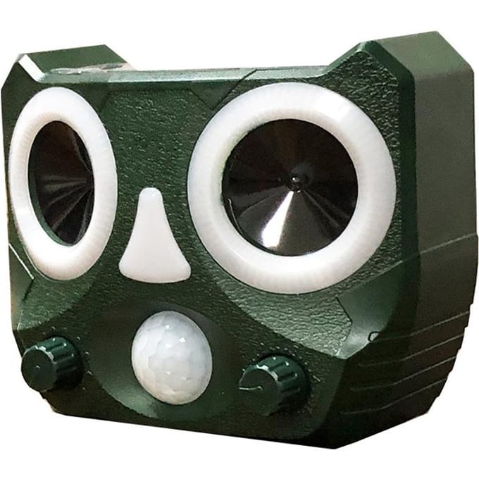 Soar Animal Repeller Bird Fox Cat Ultrasoon afschrikmiddel voor tuinboerderij groen