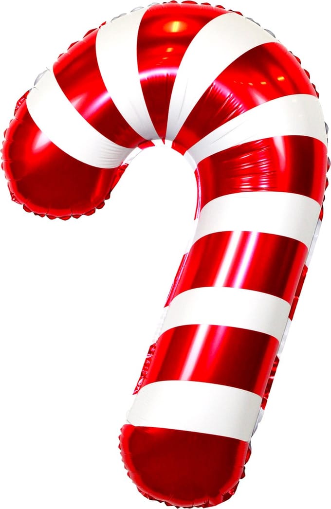 Kerst ballonnen Zuurstok Decoratie Ballon Helium Ballon Kerst Versiering 50Cm – 1 Stuk