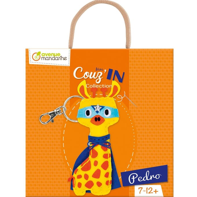 Naaien knutselpakket Mini Couz'In "Giraffe Pedro"