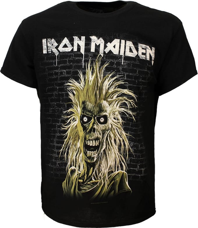 Iron Maiden Eddie 40TH Anniversary T-Shirt - Officiële Merchandise - S