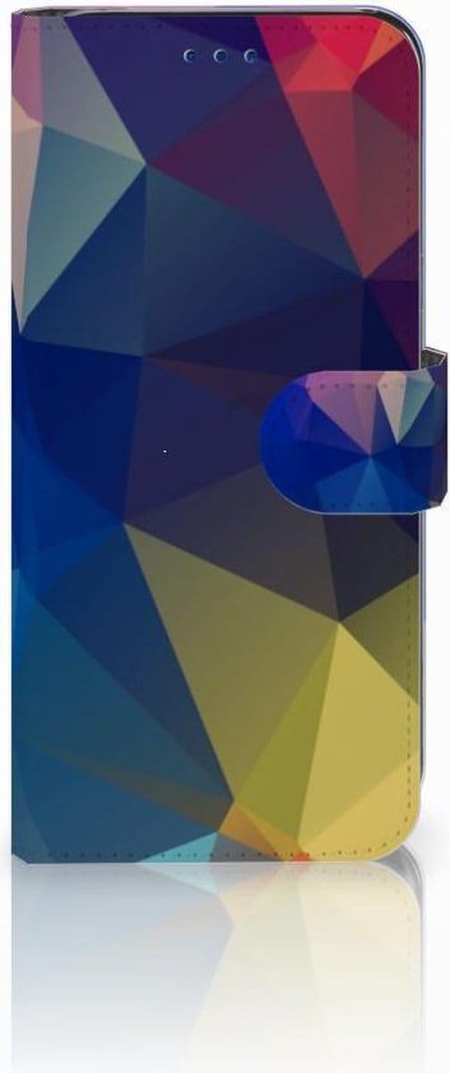 Book Case voor Samsung Galaxy S8 Book Case Polygon Dark