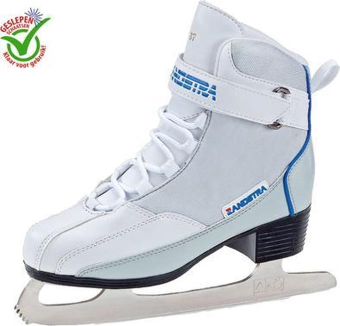 Zandstra Katarina Soft - Kunstschaatsen - Maat 34 - Wit