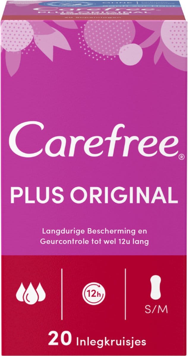 Carefree Plus Original Light Scent 20 stuks