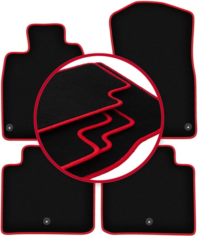CARLUX-RED automatten voor: Lexus GS III sedan (2005-2012)