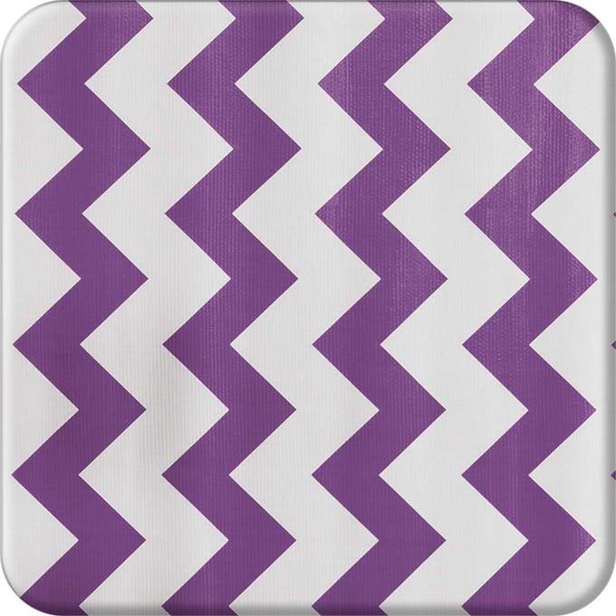 Mexicaans Tafelzeil Zigzag - 120 x 180 cm - Paars