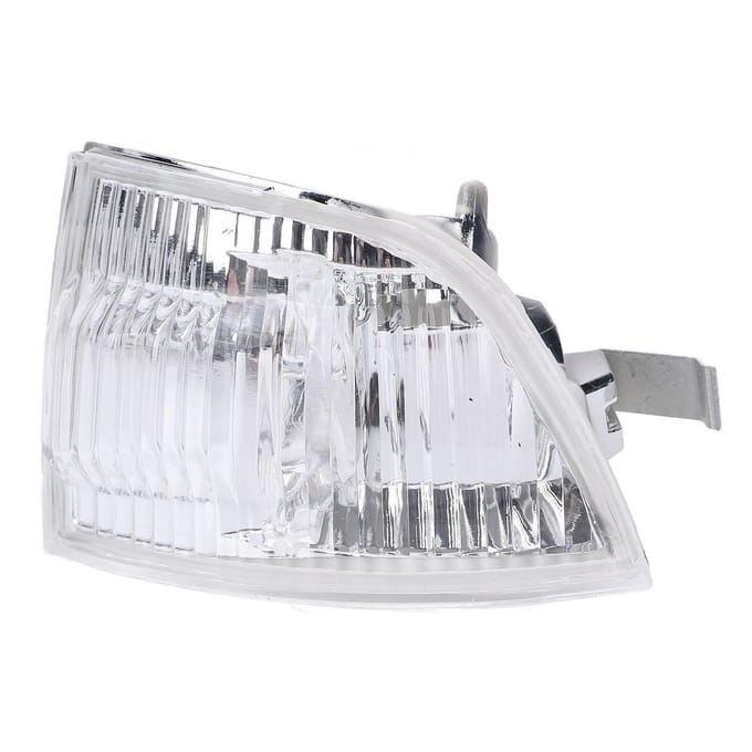 Spiegelkapje met Richtingaanwijzer voor Deurspiegel, Schokbestendig Behuizing voor Richtingaanwijzerlicht voor Focus 2 C MAX 2003 white